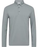 Filippa K Luke Stretch Polo Shirt Mand Thundersto Langærmede Poloer St...