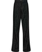 Mads Nørgaard - Copenhagen Soft Denim Perry Pants Kvinde Black Melange...