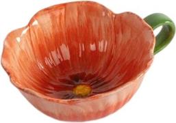 BYON Cup Poppy Red Str 14x11,5x5,5cm 20cl - Kopper Med Hank hos Magasi...