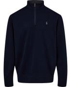 Polo Ralph Lauren Luxury Jersey Quarterzip Pullover Mand Aviator Navy/...