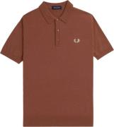 Fred Perry K7623 Mand Whisky Brown Sweaters Str L - Bomuld hos Magasin