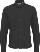 Casual Friday Cfarthur LS BU Jersey Shirt Mand Dark Shadow Langærmede ...