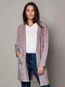 NÜ Denmark Vibe Cardigan Knit Kvinde Dusty Purple Mix Cardigans Str L ...