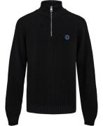 HUGO Selioh Mand Sort Sweaters Str L - hos Magasin