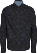 Blend Shirt Mand Black Langærmede Skjorter Regular Fit Str L - hos Mag...