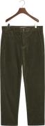 Gant Regular Cord Chinos Mand Dark Sage Chinos Str 32/34 - hos Magasin