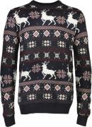 Lindbergh Christmas Knit Mand Dk Navy Sweaters Str L - hos Magasin