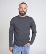 ELSK Lønnerup Men's Knit Mand 008 Dark Grey Sweaters Str XL - Bomuld h...