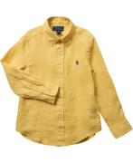 Polo Ralph Lauren Linen Shirt Str 5 / 5 år - Oasis Yellow Skjorter hos...