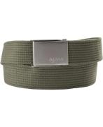 Asivik Asivik Trekking Belt, Olive ONE SIZE - Bælter Stål hos Magasin