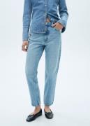 MANGO Mom2000 mom High Rise Jeans Kvinde Open Blue Jeans Str 40 - Deni...