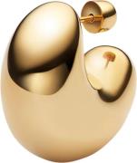 Maria Black Tryvann Dome Earring Gold One Size - Creoler hos Magasin