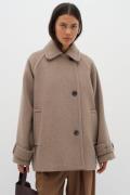 InWear Thoraiw Minona Coat Kvinde Sandy Grey Melange Overgangsjakker R...