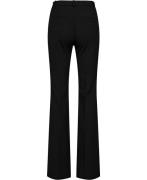 MANGO Highwaist Flared Trousers Kvinde Black Flare Bukser Str 40 - hos...