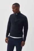 Matinique Malagoon Z Mand Dark Navy Melange Sweaters Str L - hos Magas...