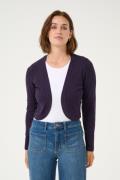 Kaffe Astrid Bolero Kvinde Dawn Purple Cardigans Regular Fit Str L - h...