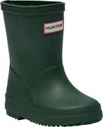 Hunter Kids First Matte Hunter Green Gummistøvler Str 34 - Gummi hos M...