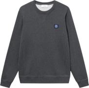 Les Deux Piece Sweatshirt 2. 0 Mand Charcoal Melange/olympian Blue-dar...