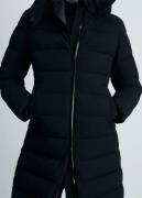 MANGO Waterrepellent Quilted Coat Kvinde Black Overgangsjakker Str L -...