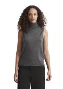 Marc O’Polo Wool Pullover Sleeveless, Turtleneck Kvinde Deep Grey Mela...