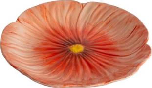 BYON Plate Poppy Red Str 21x20,5x3cm - Serveringsfade hos Magasin