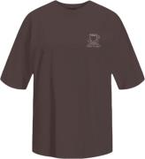 JJXX Jxmillow Loose SS TEE JRS Kvinde Chocolate Brown/coffee Social Cl...