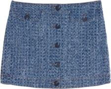 Holzweiler Uma Skirt Kvinde Blue Korte Nederdele Str 34 - hos Magasin