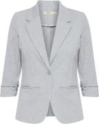 Fransa Frzablazer 1 Blazer Kvinde Light Grey Melange Blazere Regular F...