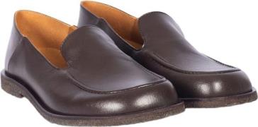 ANGULUS Loafer med Rummelig Pasform Kvinde 2962 Brown Loafers Str 37 -...