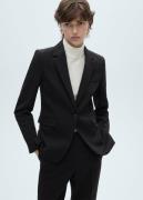 MANGO Blazer. - Boreal Kvinde Black Blazere Str 40 - hos Magasin