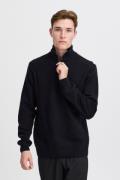 Casual Friday Cfkarl Halfzip Lambswool Knit Mand Dark Navy Sweaters Re...