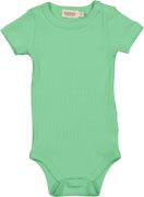 MarMar Copenhagen Plain Body SS Str 6M/68 - Cale Green Kortærmede Bodi...