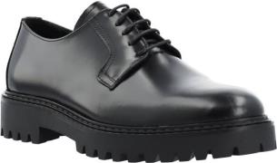 Bianco Biadavid Derby Shoe Polido Mand Black Business Sko Str 43 - hos...