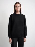 Tiger of Sweden Gwynn A Strik Kvinde Black Sweaters Str L - hos Magasi...