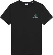 Les Deux Bruno Café Tshirt Mand Black Kortærmede T-shirts Str L - Bomu...