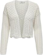 ONLY Onlnola 7/8 Life Open Cardigan KNT Kvinde Hvid Cardigans Regular ...