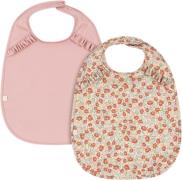 Konges Sløjd 2 Pack Dinner BIB With Frill ONE SIZE - Hagesmække Polyur...