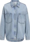 JJXX Jxjamila LS Denim Overshirt DNM Kvinde Light Blue Denim Denimskjo...