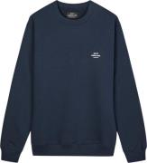 Mads Nørgaard - Copenhagen Standard Crew Logo Sweat Mand Blå Sweatshir...