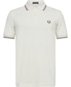 Fred Perry M3600 Mand Lecr/slvrbl/cnmn Kortærmede Poloer Str M - Bomul...