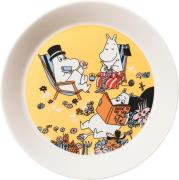 Moomin Arabia Moomin Arabia 19cm Tallerken Familietid 80 Multifarvet S...