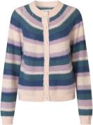 Lollys Laundry Jorkll Knit Cardigan LS Kvinde Lavender Cardigans Str X...