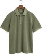 Gant Sunfaded SS Polo Mand Kalamata Green Kortærmede Poloer Str L - ho...