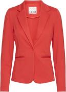 ICHI Ihkate BL Kvinde Mars Red Blazere Regular Fit Str L - hos Magasin