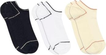 mpWoman Beth Sneaker Socks 3pack Ankelstrømper Str 37/39 - hos Magasin