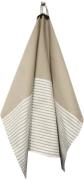 Magasin Tea Towels 50x70 cm MIX Stripe Camle 0008 Viskestykker Bomuld