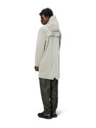 Rains Long Jacket W3 Kvinde Matrix Regnjakker Str L - hos Magasin