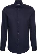 Seidensticker Business Shirt Slim Mand Blue Langærmede Skjorter Str 40...