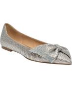 Steve Madden Magir Ballerinas Kvinde Silver Ballerinaer Str 40 - hos M...