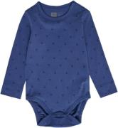 Hummel Hmlbeesy Body L/S Str 4-6 mdr / 68 cm - True Navy Langærmede Bo...